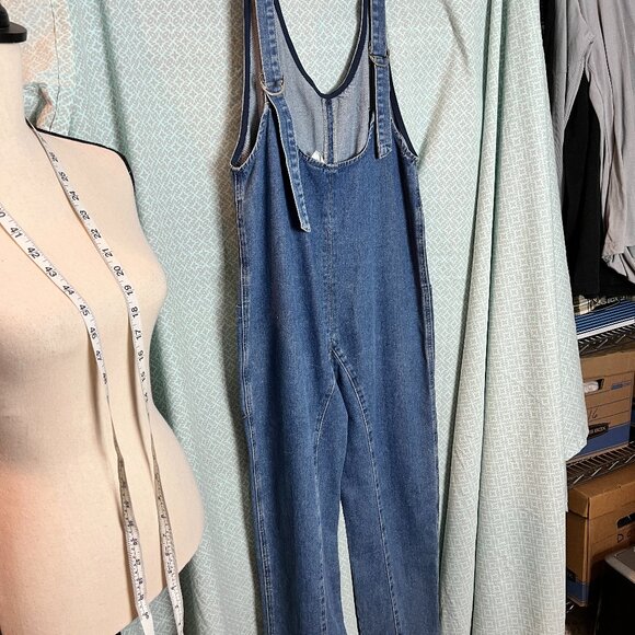 Women's HG Denim Cover all jumpsuit Size S - Picture 2 of 5